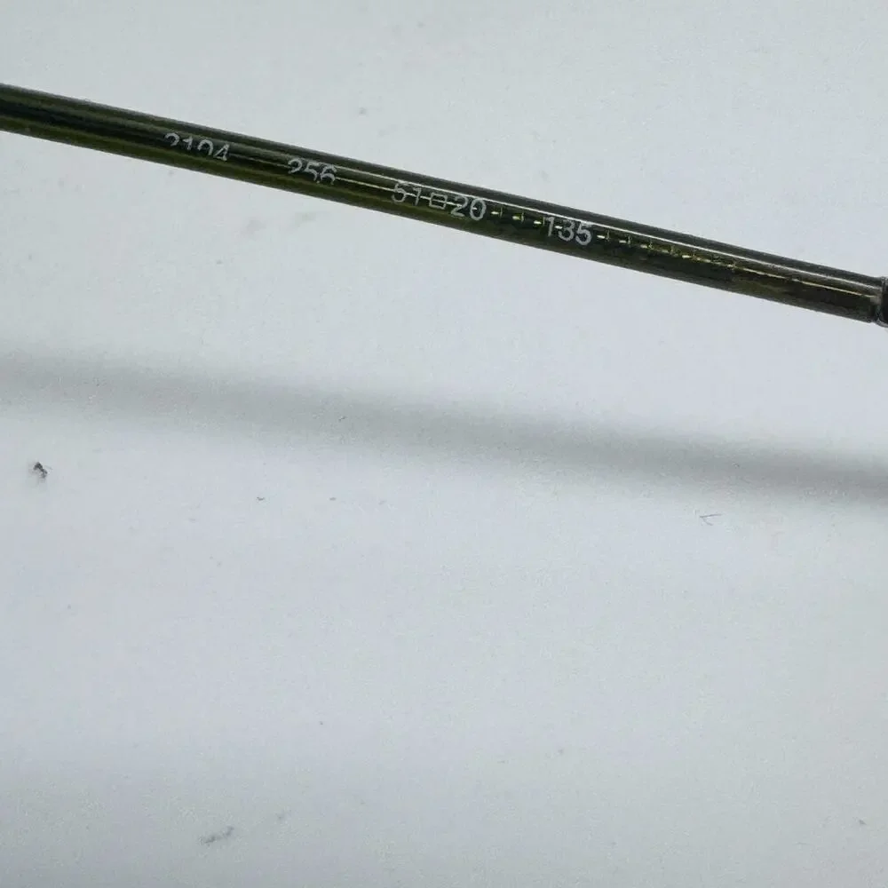 Sferoflex Eyeglasses Frames Green 2104 256‎ 51-20-135 Half Rim H17749